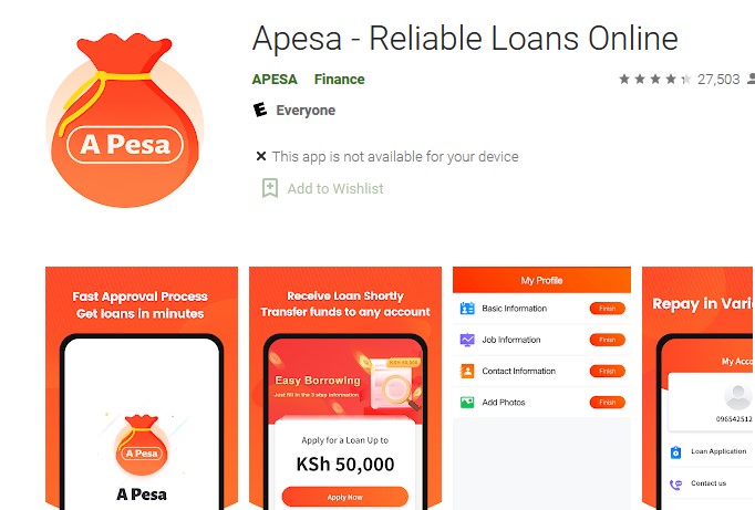list of best loan apps in kenya
