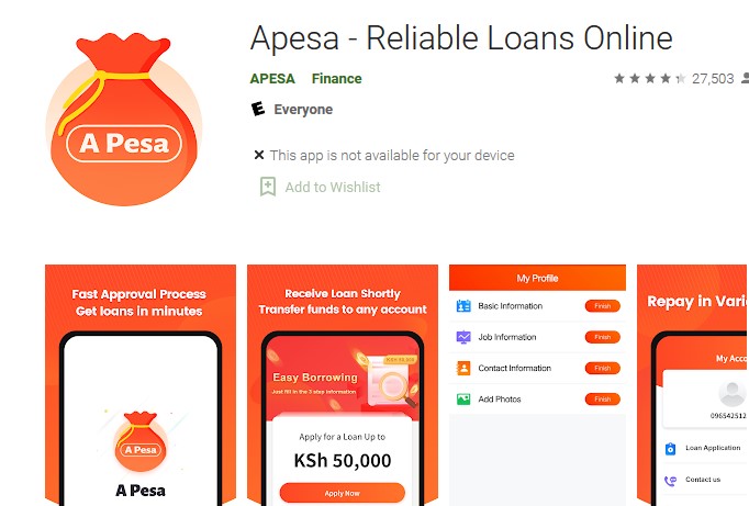 list of best loan apps in kenya