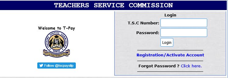 tsc online payslip