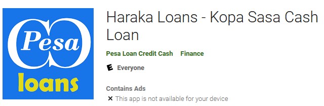 How can I get Haraka loan